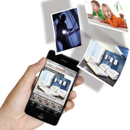 Agility 3 alarm images securely saved in the cloud